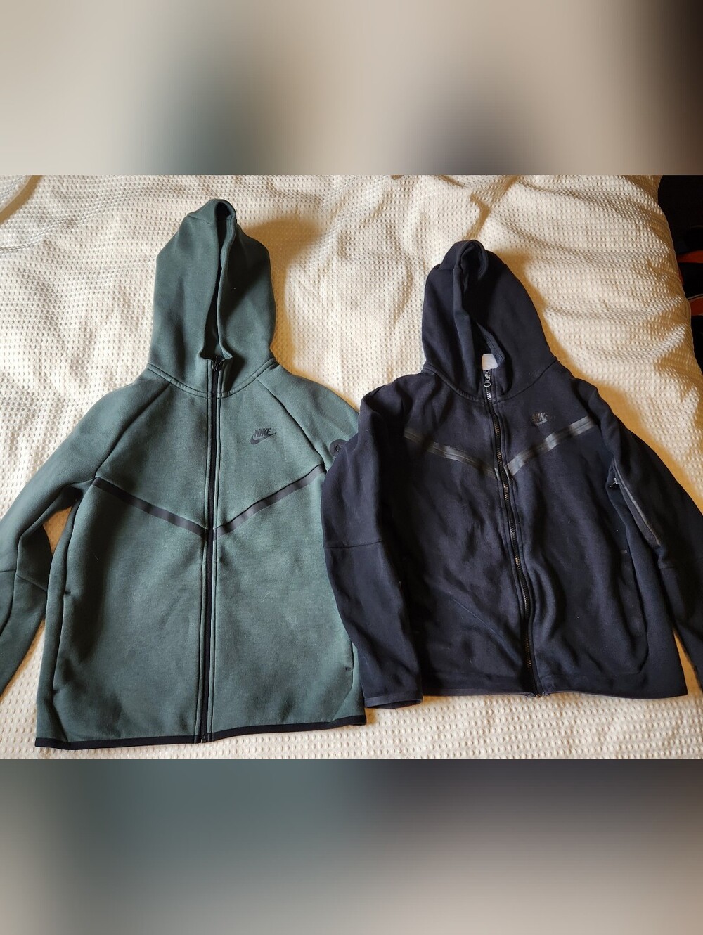 Kids Nike Tech Zip Hoodies Both size XL